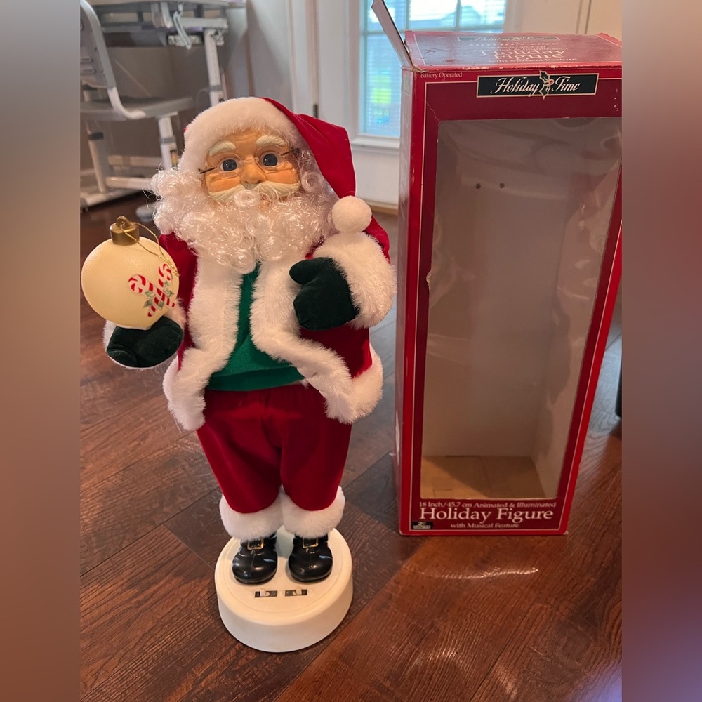 Holiday Time Red and White Christmas Decor